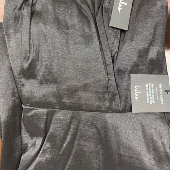 NWT Lulus Own the Spotlight Black Strapless Bubble-Hem Mini Dress - Picture 6 of 8